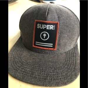 SuperBrand Grey SnapBack Hat